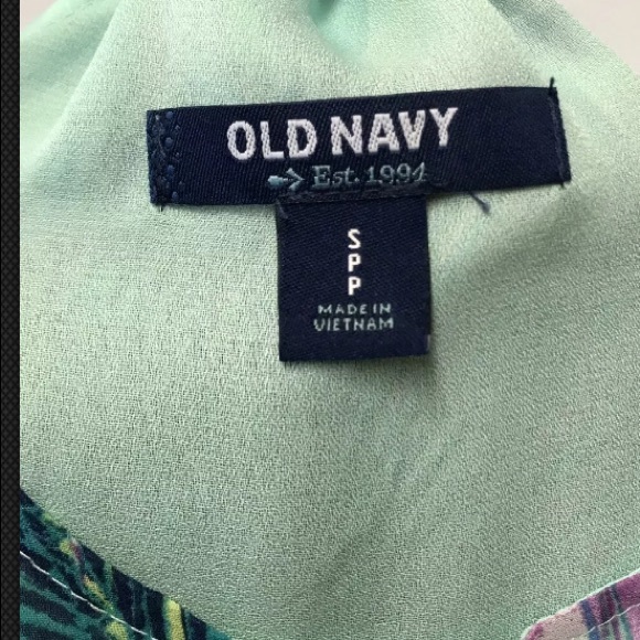 Old Navy 100% Polyester Tank Top Womens Size SPP - Picture 6 of 7